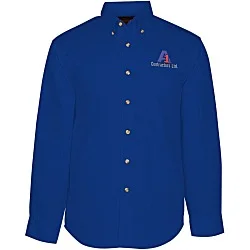 Blue Generation LS Stain-Resistant Twill Shirt - Men's