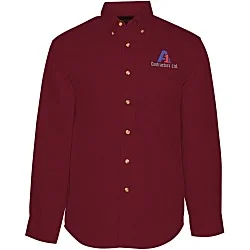 Blue Generation LS Stain-Resistant Twill Shirt - Men's