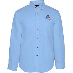 Blue Generation LS Stain-Resistant Twill Shirt - Men's