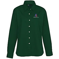 Blue Generation LS Stain-Resistant Twill Shirt - Ladies'