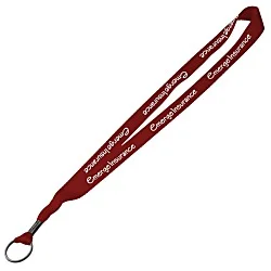 Economy Lanyard - 3/4" - Metal Split Ring