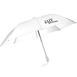 42" Folding Umbrella with Auto Open - Solid - 42" Arc
