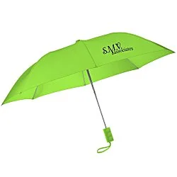 42" Folding Umbrella with Auto Open - Solid - 42" Arc
