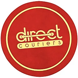 Embossed Seal by the Roll - Circle - Smooth Edge - 1-1/2"