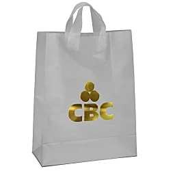 Soft-Loop Frosted Shopper - 17" x 13" - Foil