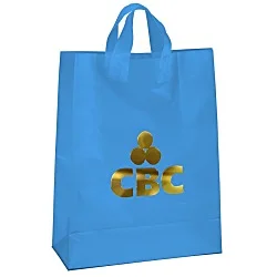 Soft-Loop Frosted Shopper - 17" x 13" - Foil