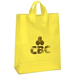Soft-Loop Frosted Shopper - 17" x 13" - Foil