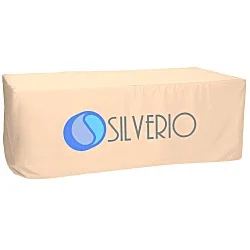 Serged Closed-Back Fitted Table Cover - 8'