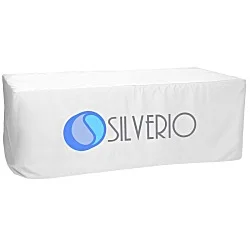 Serged Closed-Back Fitted Table Cover - 8'