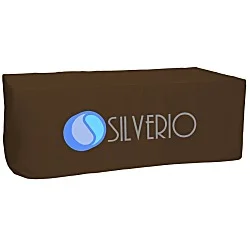 Serged Closed-Back Fitted Table Cover - 8'