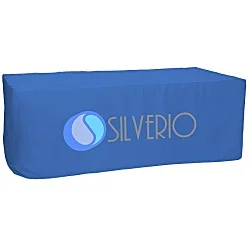 Serged Closed-Back Fitted Table Cover - 8'
