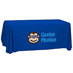 Serged Open-Back Polyester Table Throw - 6'