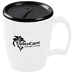 Arrondi Acrylic Mug with Lid - 14 oz. - Opaque