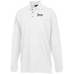 Superblend Long Sleeve Pique Polo - Men's