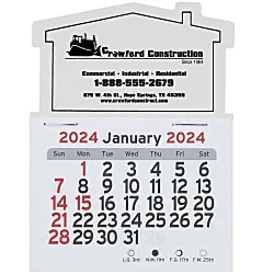 Peel-N-Stick Calendar - House