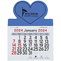 Peel-N-Stick Calendar - Heart