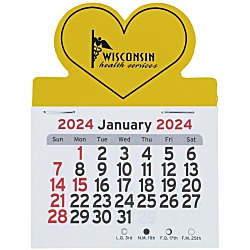 Peel-N-Stick Calendar - Heart