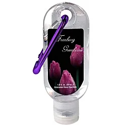 Hand Sanitizer with Carabiner - 1.9 oz.