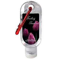 Hand Sanitizer with Carabiner - 1.9 oz.