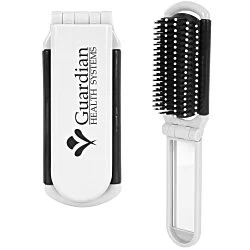 Kwik-Fix Folding Brush & Mirror
