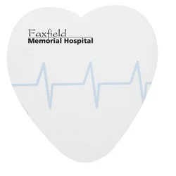 Souvenir Sticky Note - Heart - Pulse - 25 Sheet