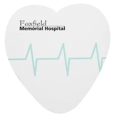 Souvenir Sticky Note - Heart - Pulse - 25 Sheet