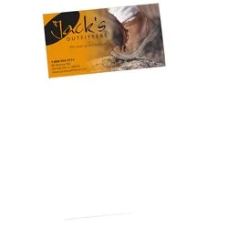 Business Card Magnet with Notepad