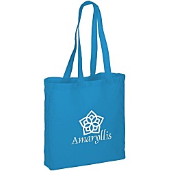 Gusseted Cotton Sheeting Tote - Color