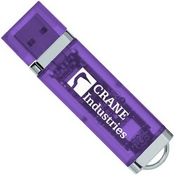 USB 2.0 Flash Drive - 1GB - Translucent