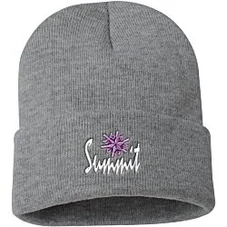 Knit Beanie with Cuff