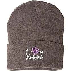 Knit Beanie with Cuff