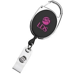 Clip-On Retractable Badge Holder - Opaque
