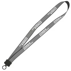 Reflective Lanyard - 3/4" - 32" - Plastic O-Ring