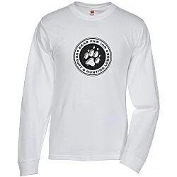 Hanes Essential-T LS T-Shirt - Men's - Screen