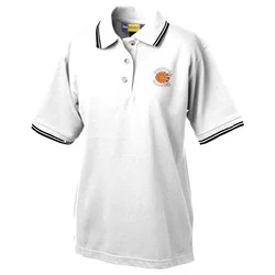 Stain Release Tipped Pique Polo - Ladies'
