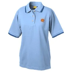 Stain Release Tipped Pique Polo - Ladies'