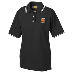Stain Release Tipped Pique Polo - Ladies'