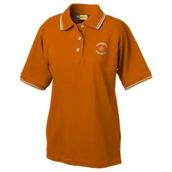 Stain Release Tipped Pique Polo - Ladies'