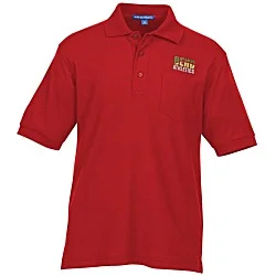 Silk Touch Pique Shirt with Pocket