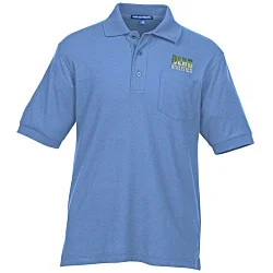 Silk Touch Pique Shirt with Pocket