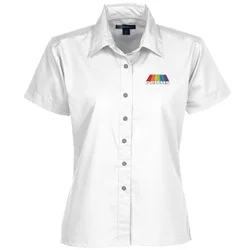 Easy Care Short Sleeve Poplin Shirt - Ladies'
