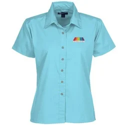 Easy Care Short Sleeve Poplin Shirt - Ladies'