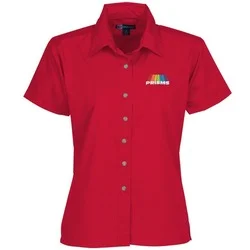 Easy Care Short Sleeve Poplin Shirt - Ladies'