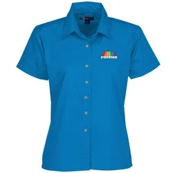 Easy Care Short Sleeve Poplin Shirt - Ladies'