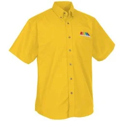 Easy Care Short Sleeve Poplin Shirt - Men's