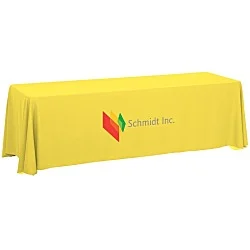 Serged Closed-Back Table Throw - 8'