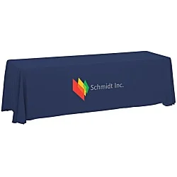 Serged Closed-Back Table Throw - 8 feet