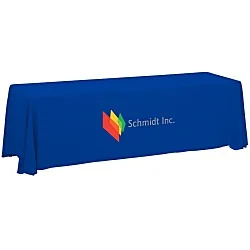 Serged Closed-Back Table Throw - 8'
