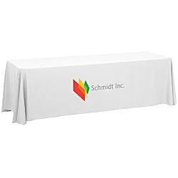 Serged Closed-Back Table Throw - 8'