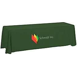 Serged Closed-Back Table Throw - 8'
